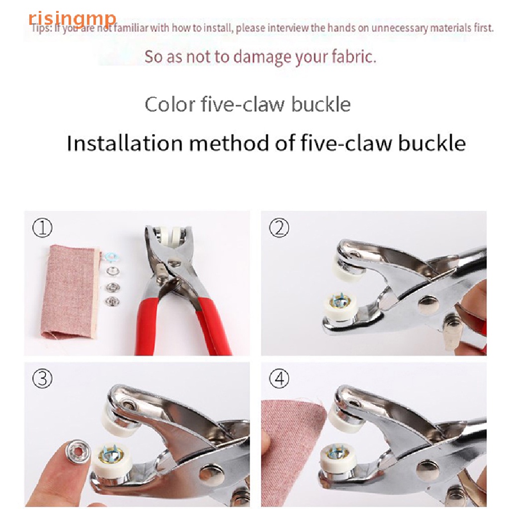 Set 50 / 100 Nút Kim Loại Nhiều Màu Sắc Dùng May Vá Quần Áo DIY