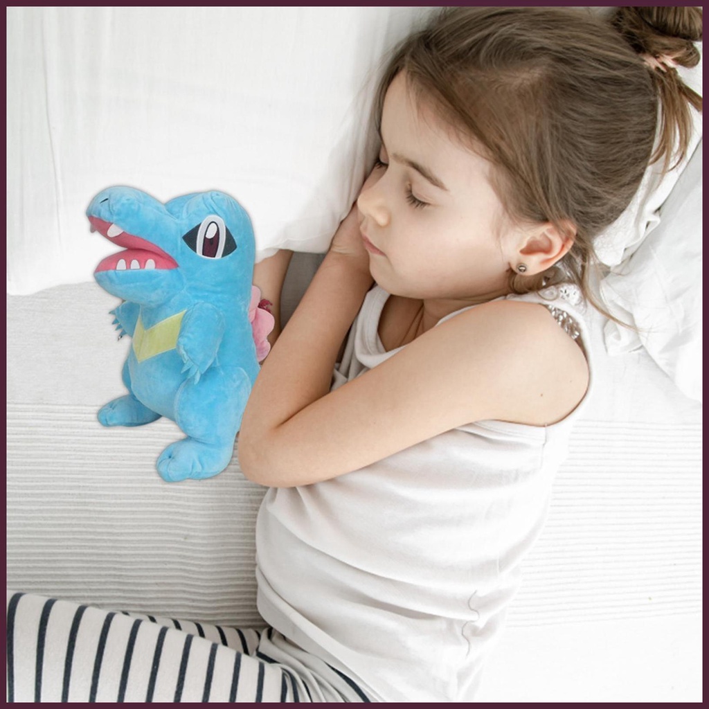 Đồ chơi nhồi bông Hình Cá Sấu Hoạt Hình Cho Bé