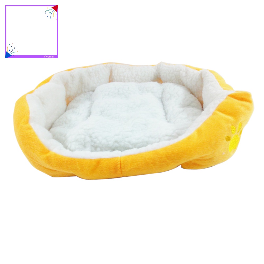 Nệm Ngủ Bằng Vải Bông Siêu Mềm Ấm Áp Cho Thú Cưng