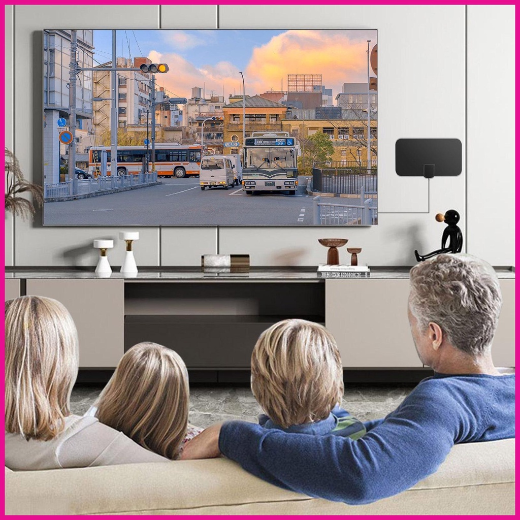 Ăng Ten TV Kỹ Thuật Số HD Kèm Bộ Khuếch Đại Tín Hiệu