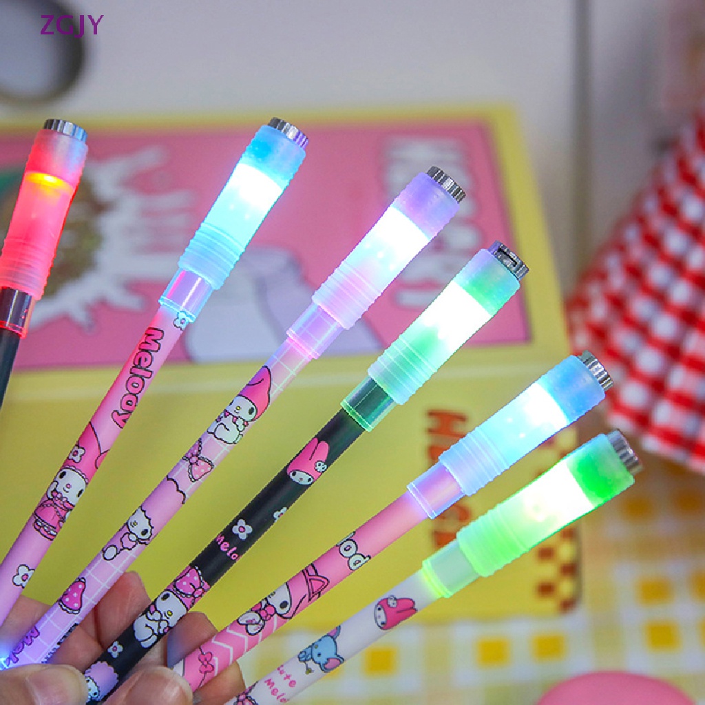 Bút Mực Gel Có Đèn LED Nhiều Màu Sắc Giúp Giảm Căng Thẳng Tiện Dụng Mới