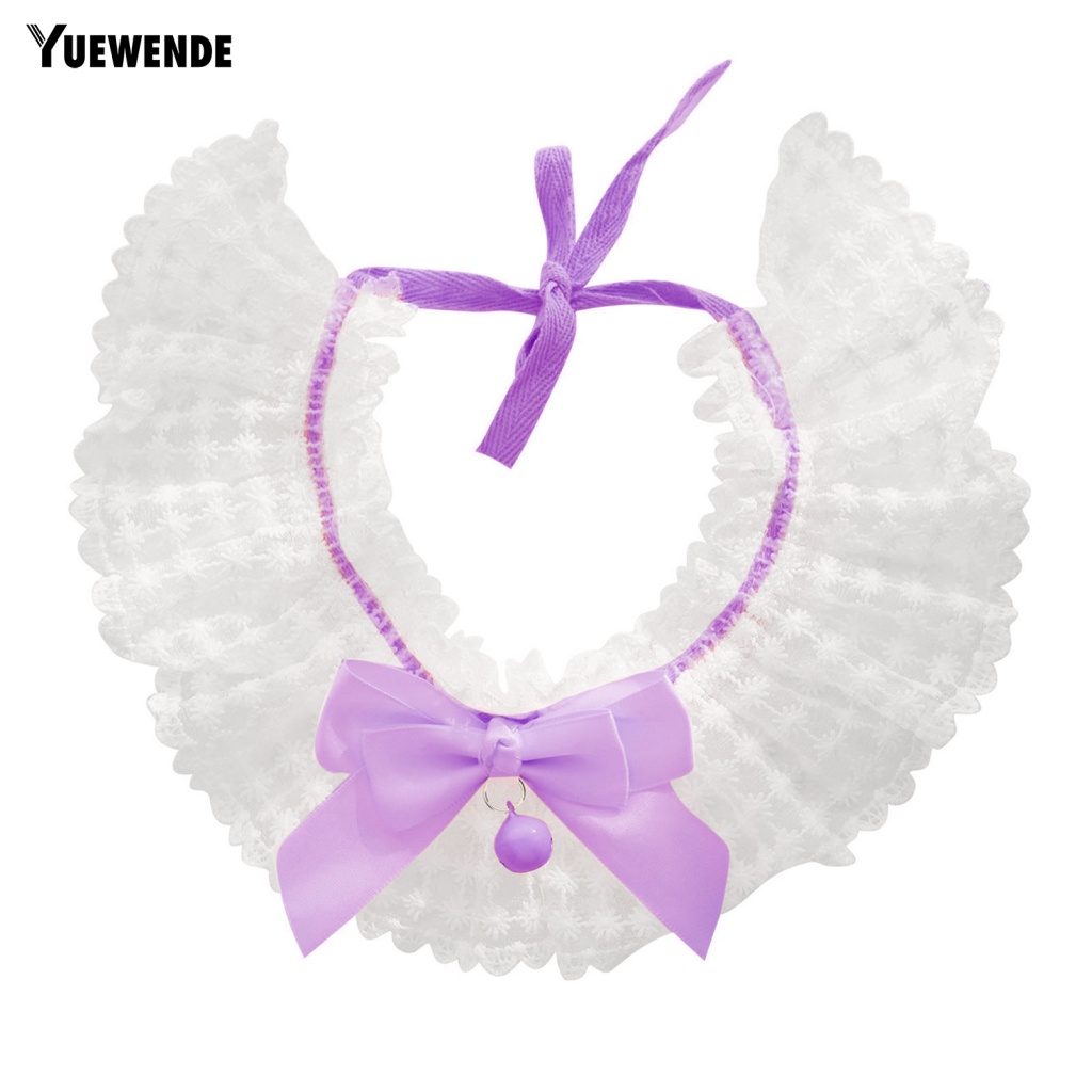 Yếm Ren Đeo Cổ Dắt Thú Cưng Đi Dạo Không Mùi YE.B