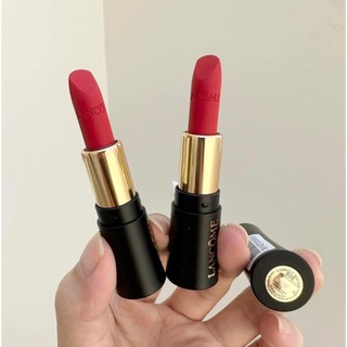Son Lancome L'absolu Rouge 505 Drama Matte mini unbox