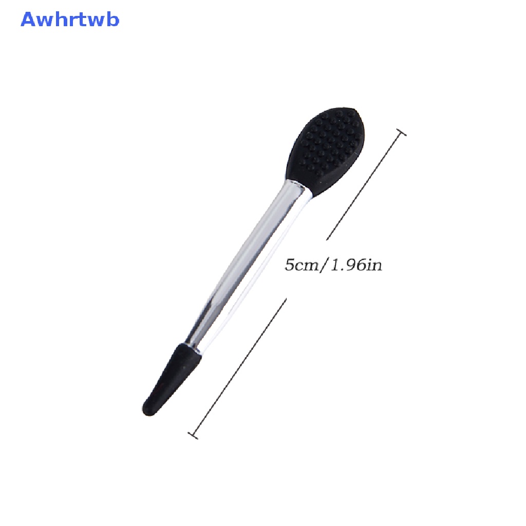 Set 5 Cọ Đắp Mặt Nạ Môi Hai Đầu Bằng Silicone Tiện Lợi Mới