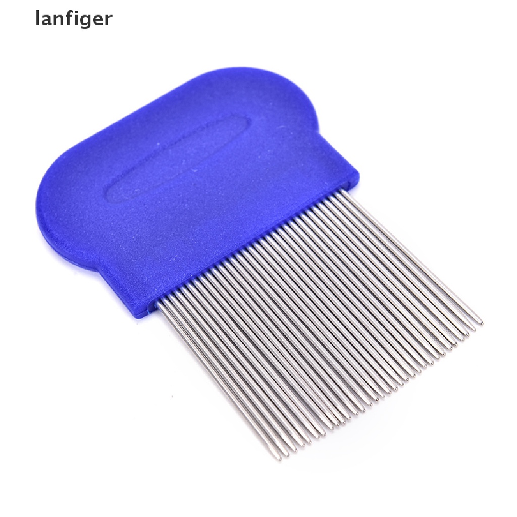 Lanf Lược Chải Tóc Anoplura Flea Cootie Bằng Thép Không Gỉ Cho Trẻ Em