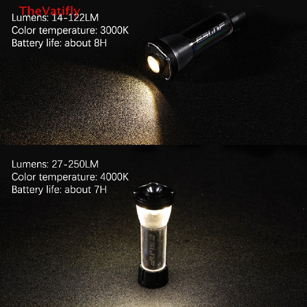 Đèn Pin Cắm Trại 3 Chế Độ Cao Kèm Sạc USB Và Nam Châm Tiện Dụng