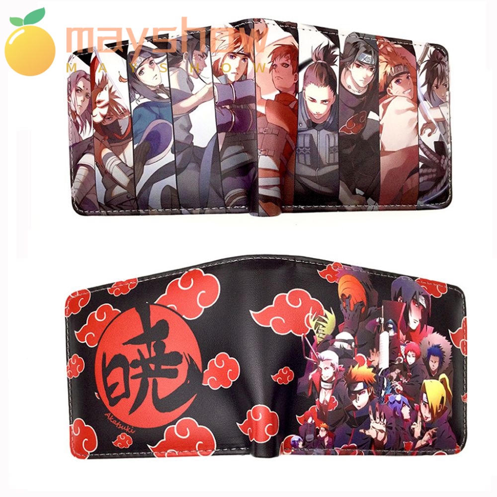 Ví Đựng Tiền Xu / Thẻ Tín Dụng In Hình Nhân Vật Anime Naruto Dành Cho Nữ
