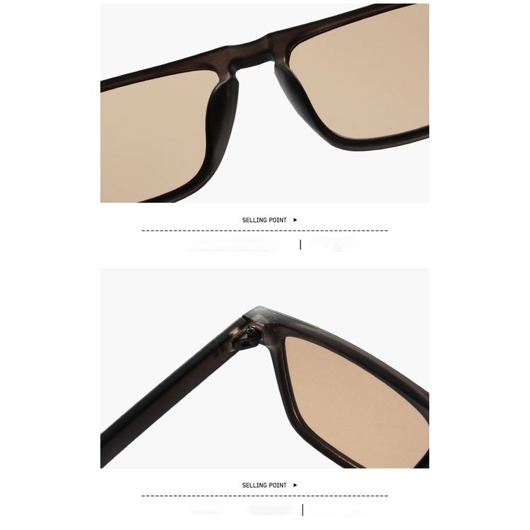 Kính Mát Gọng Chữ Nhật Chống Bức Xạ Cho Cả Nam Và Nữ