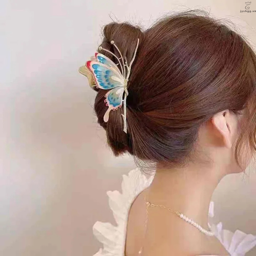 Kẹp Tóc Bướm Nhiều Màu Cho Nữ