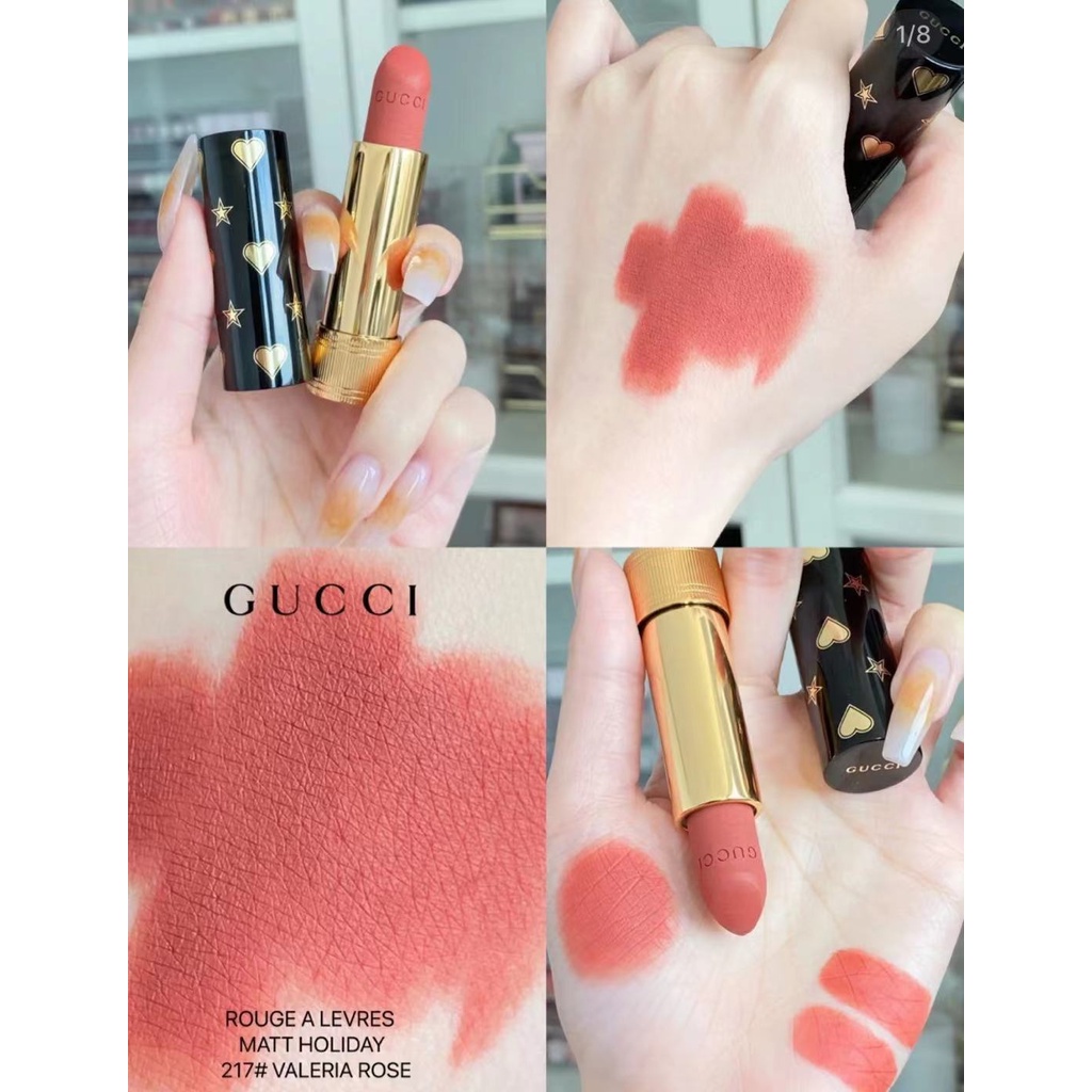 Son Môi Gucci Màu Lì Phiên Bản Giới Hạn 217 519 25