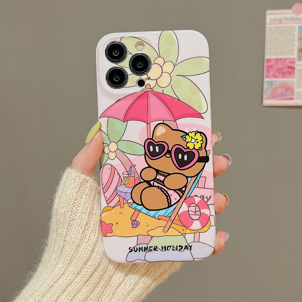 Ốp Điện Thoại tpu Dẻo Họa Tiết Hoạt Hình Sanrio Kèm Vòng Tay &amp; Dây Đeo Cho iPhone 11 13 12 14 PRO MAX