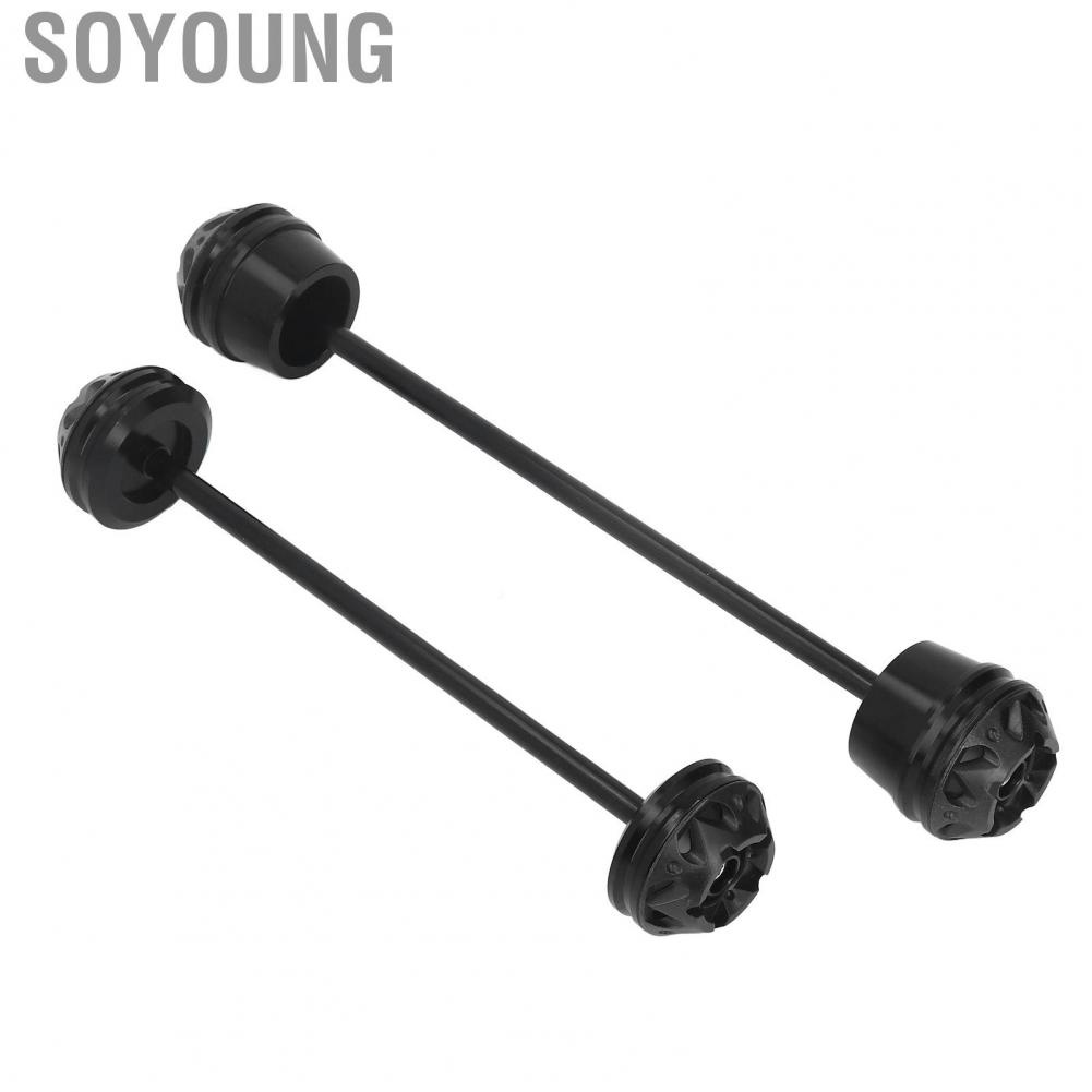 Soyoung Wheel Axle  Fall Stick Motorcycle Protection Ball Front and Rear Axles for Motorbike