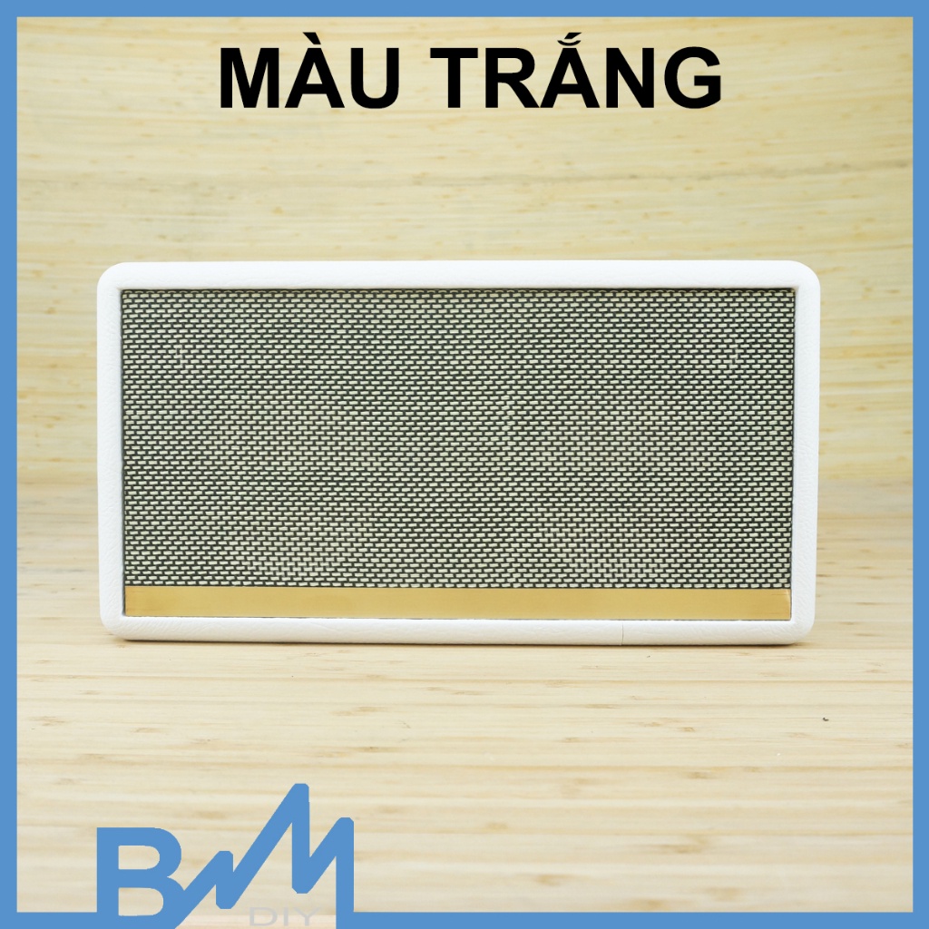 Box loa bọc da hoàn thiện 385x210x210mm thông hơi 2.1 dáng Stanmore