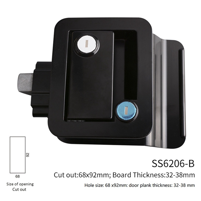 Bộ Khóa Cửa Kép Hình Trụ Bằng Hợp Kim Kẽm Siêu Bền Tiện Dụng