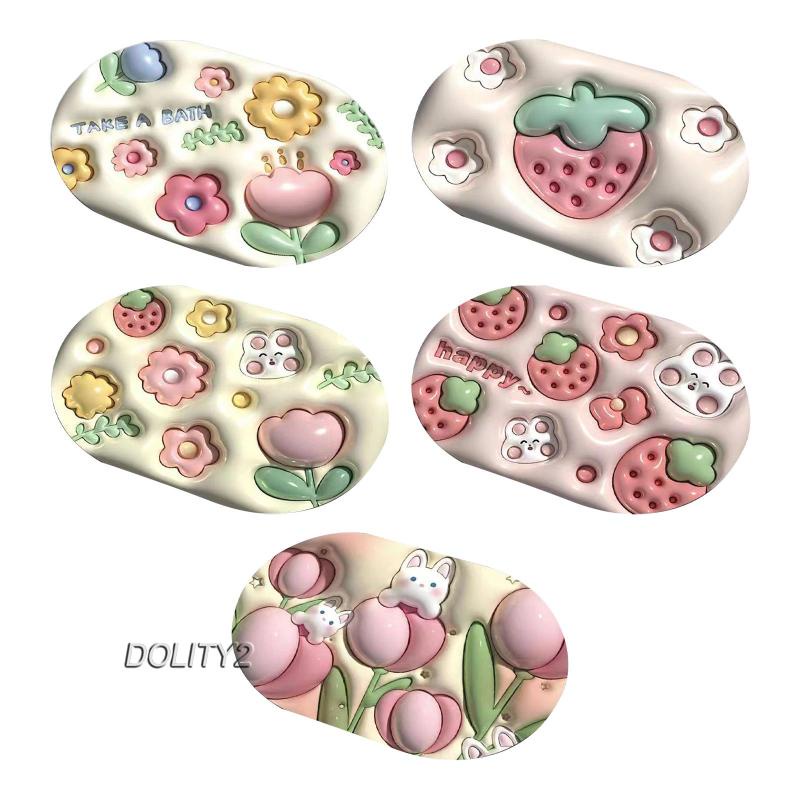 Set 2 Thảm Lót Sàn Nhà Tắm / Nhà Bếp Thấm Hút Nước Chống Trượt