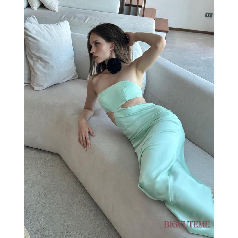 Đầm Dài Hở Vai In Hoa Thời Trang Mùa Hè Dành Cho Nữ