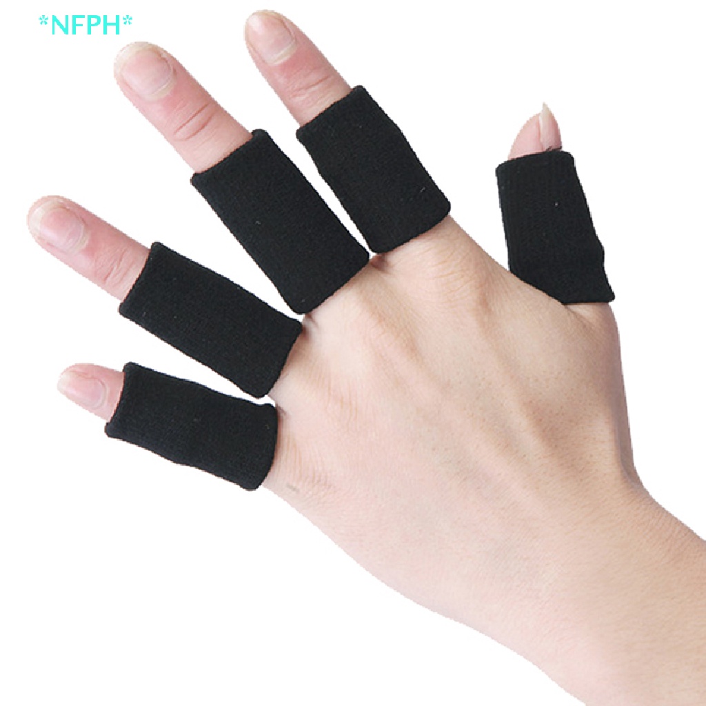 Set 10 Băng Quấn Ngón Tay Co Giãn Thoáng Khí Hỗ Trợ Chơi Bóng Rổ / Bóng Chày / Chơi Gôn / Gym Mới