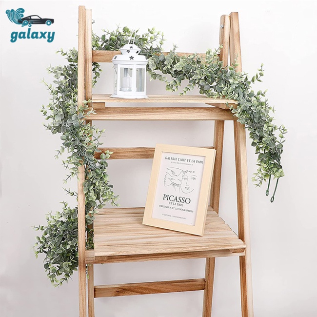 Dải Dây Lá Bạch Đàn Nhân Tạo Dài 1.8M Dùng Trang Trí Tường Đám Cưới