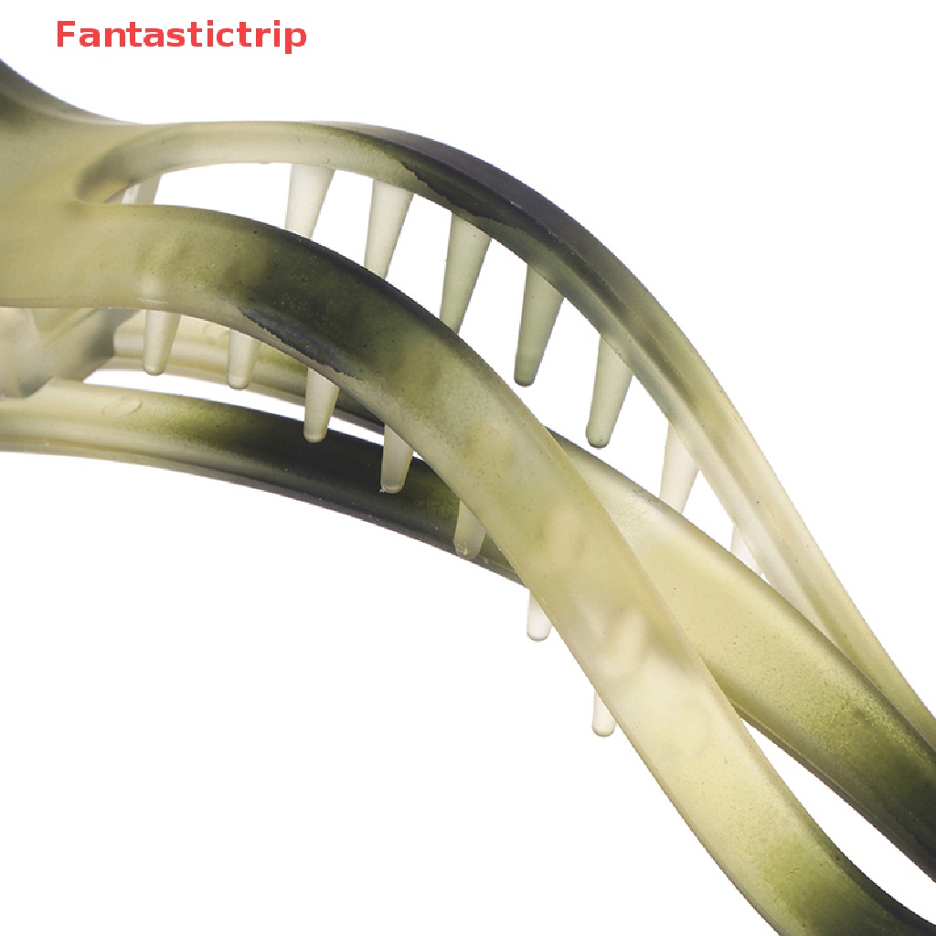 [Fantastictrip] Kẹp Tóc Đuôi Vịt Bằng Acrylic Nhám Cỡ Lớn Mới