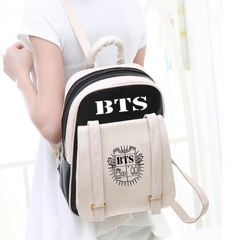 Ba Lô Đi Học Phong Cách bts Hàn Quốc Mới