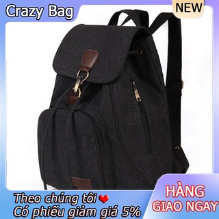 Balo Canvas Chống Mòn Thời Trang Năng Động Cho Nữ