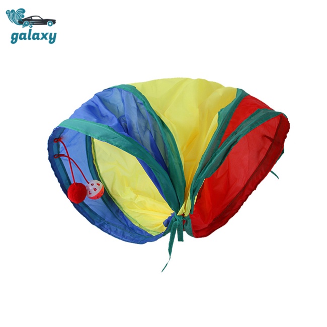 Galaxy Đường Hầm Đồ Chơi Nhiều Màu Sắc Cho Thú Cưng