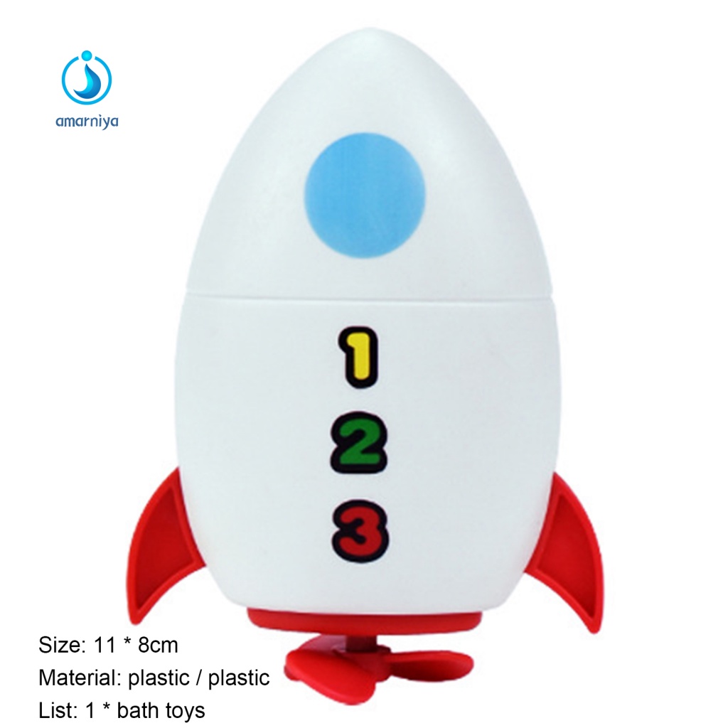 Bồn Tắm Nổi Hình Tên Lửa Mùa Hè Có Thể Tái Sử Dụng Cho Bé