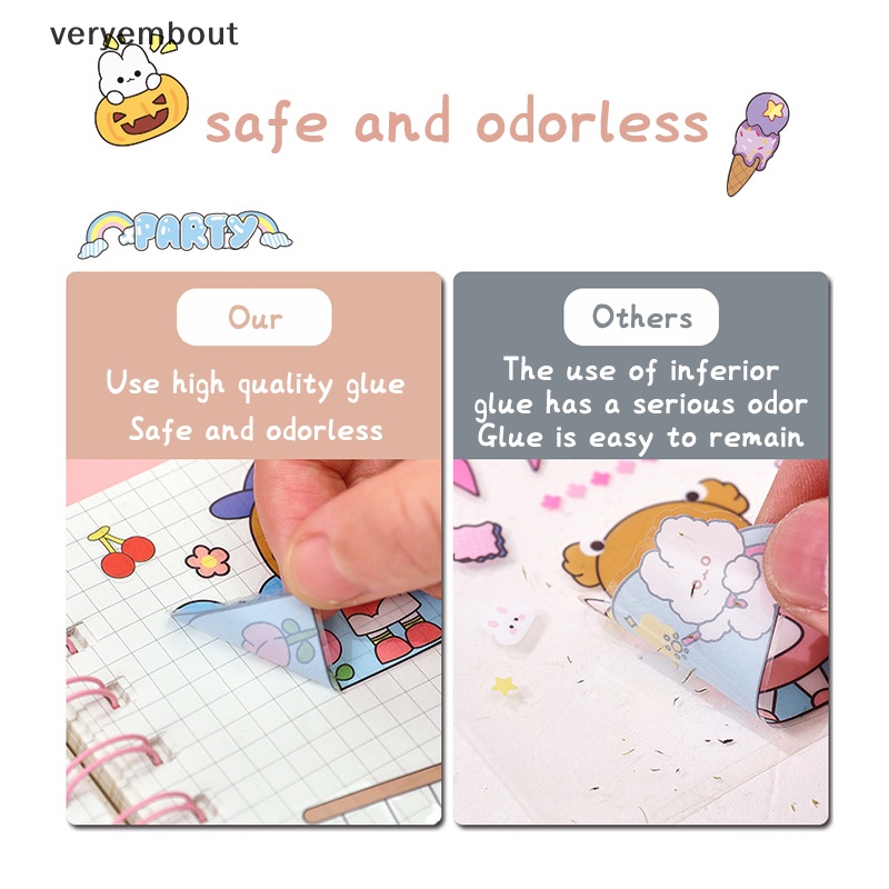 Bộ 20 / 100 Miếng Dán Chống Thấm Nước Hình Thú Cưng Hoạt Hình Dễ Thương#Hộp Quà Thủ Công Họa Tiết Trái Tim 39 s DIY