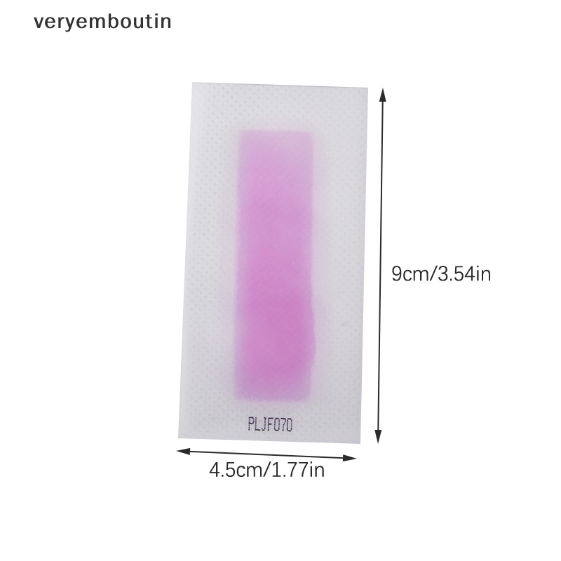 Set 10 / 20 Giấy Wax Lông Mặt Tiện Lợi