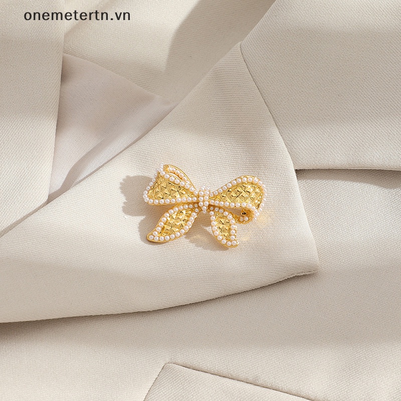 Ghim Cài Áo Hình Chiếc Lá Đính Ngọc Trai Nhân Tạo Thời Trang Dành Cho Nữ