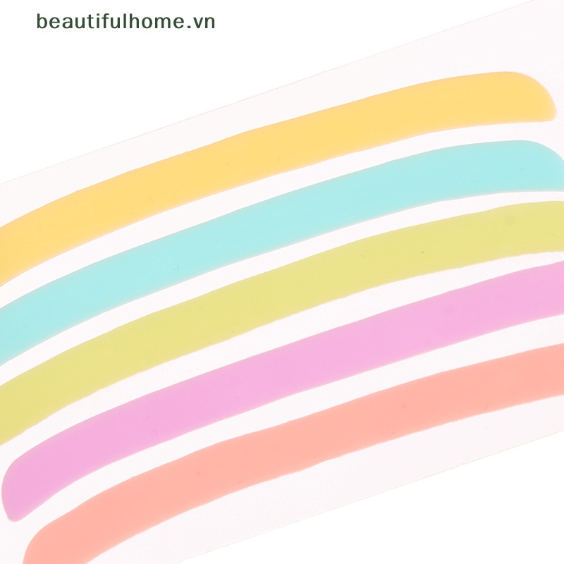 Bộ 5 Cặp Đệm Silicone Uốn Cong Lông Mi