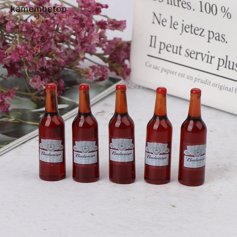 Set 10 Chai Rượu Mini Tỉ Lệ 1 / 12 Cho Bé Chơi Đồ Hàng