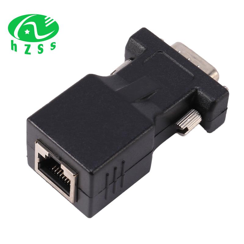 Cáp ChuyểN ĐổI Mở RộNg VGA Sang LAN CAT5 CAT6 RJ45