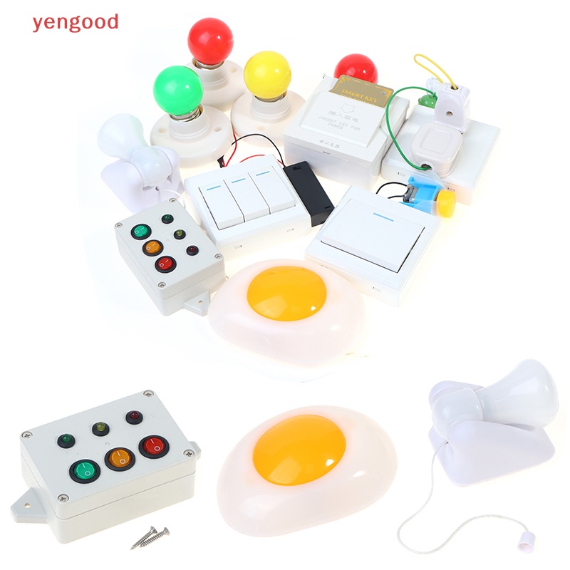 (YGD) Phụ Kiện Bảng Công Tắc Kỹ Thuật Mô Tơ Đồ Chơi DIY Mới Cho Trẻ Em