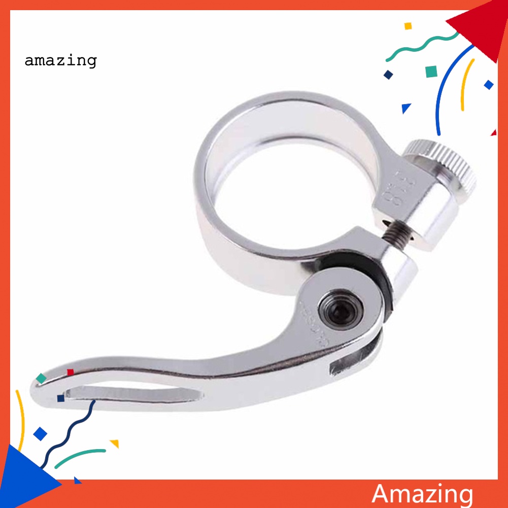 Kẹp Cố Định Cốt Yên Xe Đạp Leo Núi Bằng Hợp Kim Nhôm 31.8mm