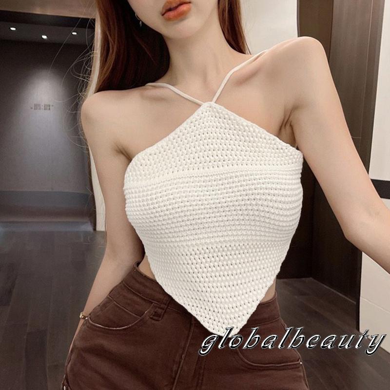 Áo Hai Dây Màu Sắc Thời Trang Mùa Hè Quyến Rũ Cho Nữ