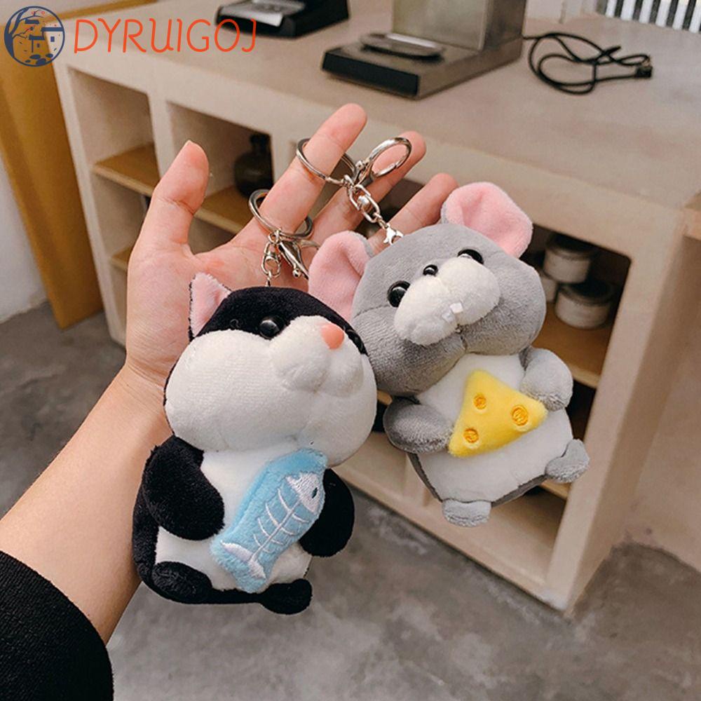 Móc Chìa Khóa Hình Đồ chơi nhồi bông Bằng Nhựa PP Dễ Thương Giá Đỡ