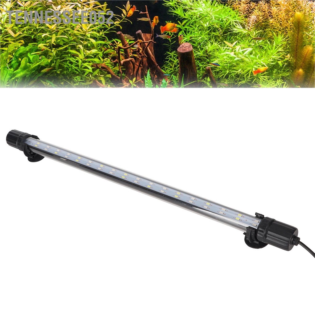 Tennessee052 Bể Cá Cảnh Đèn LED Chống Nước Mờ Độ Sáng Cao 3 Chế Chiếu RGB Phích Cắm Châu Âu 240V