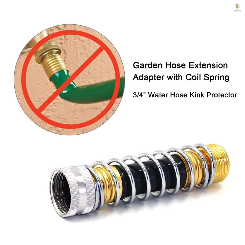 Đầu Nối Dài Ống Nước 3 / 4in Có Lò Xo Bảo Vệ Mực Nước Cho Hệ Thống Tưới Vườn / Nông Nghiệp