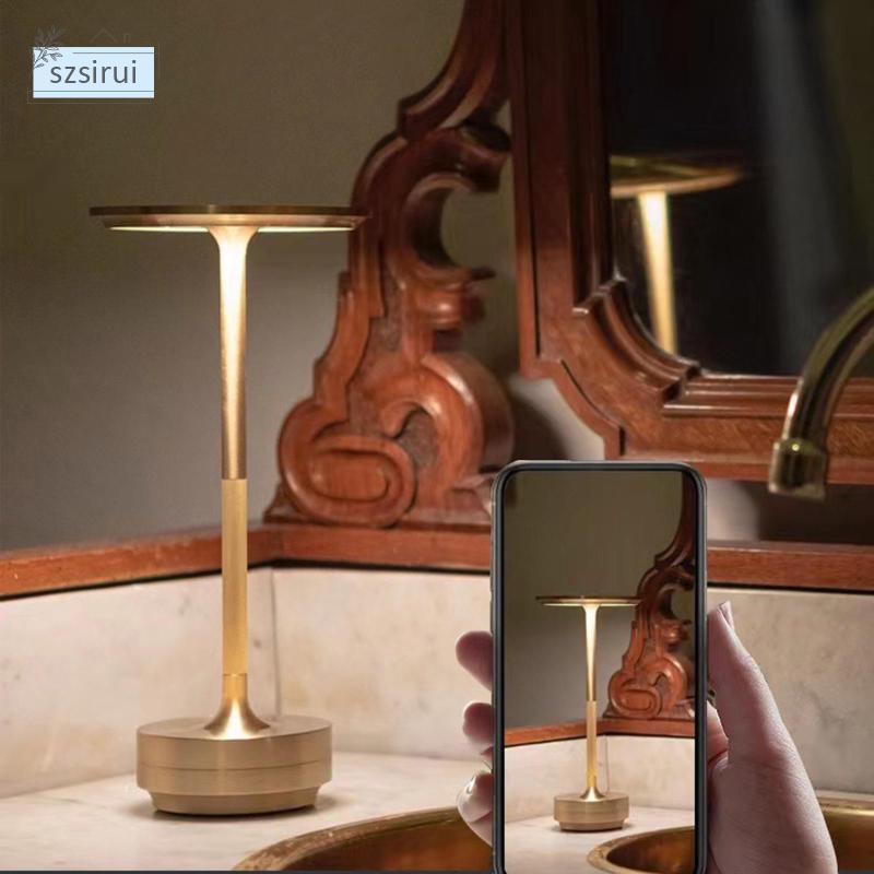 Đèn Để Bàn Không Dây Sạc Được Thiết Kế Hiện Đại