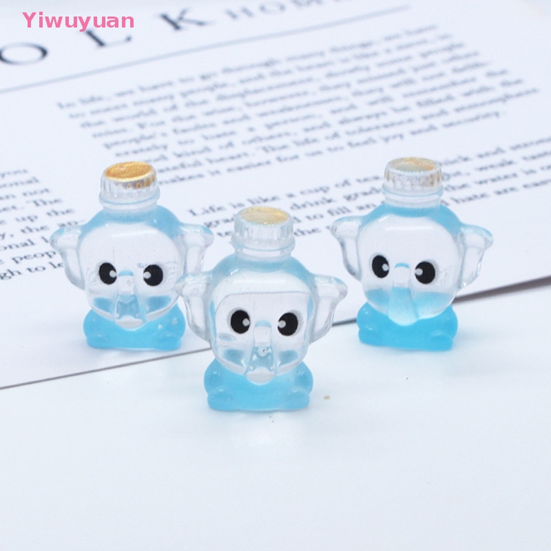 1 Chú Voi Phát Quang Trang Trí Tiểu Cảnh Mới