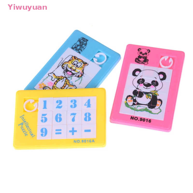 < Yiwuyuan > Đồ Chơi Xếp Hình Số Động Vật Thời Trang Giáo Dục Trẻ Em Màu Sắc Ngẫu Nhiên Mới