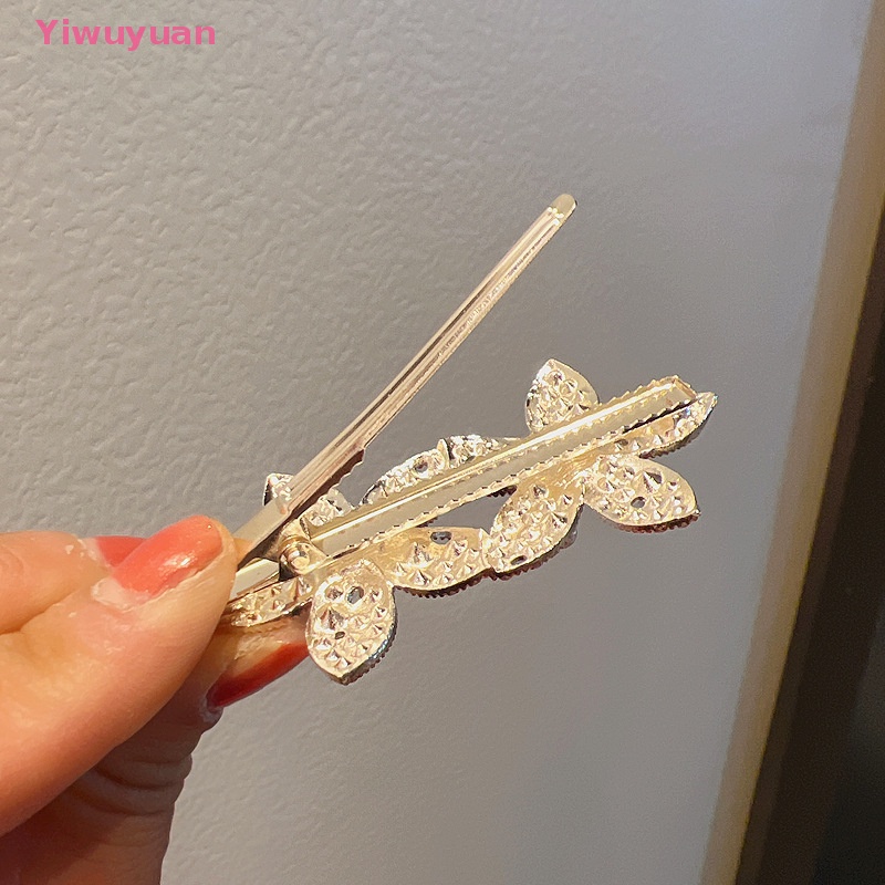 Kẹp Tóc Đính Ngọc Trai Nhân Tạo Thời Trang Cho Nữ