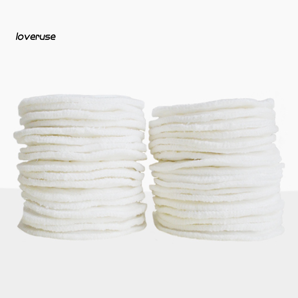 Set 2 Miếng Vải Cotton Hình Tròn Siêu Thấm Hút Thoáng Khí Cho Phụ Nữ Mang Thai