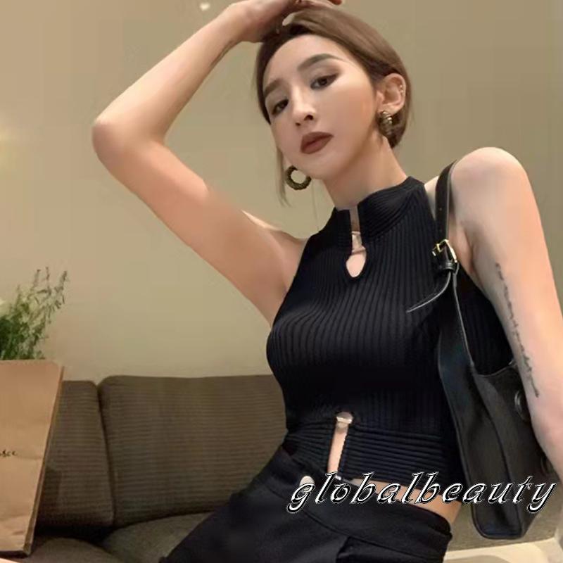 Áo Croptop Sát Nách Thời Trang Xuân Hè Cá Tính Cho Nữ