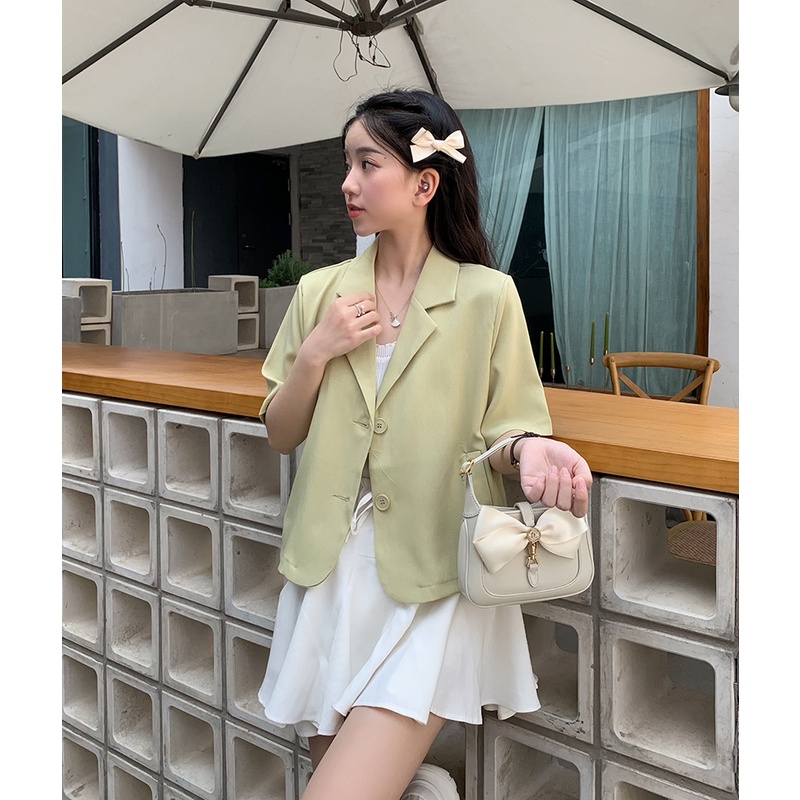 Áo Sơ Mi Ngắn Tay Thiết Kế Mới Thời Trang Mùa Hè Dành Cho Nữ