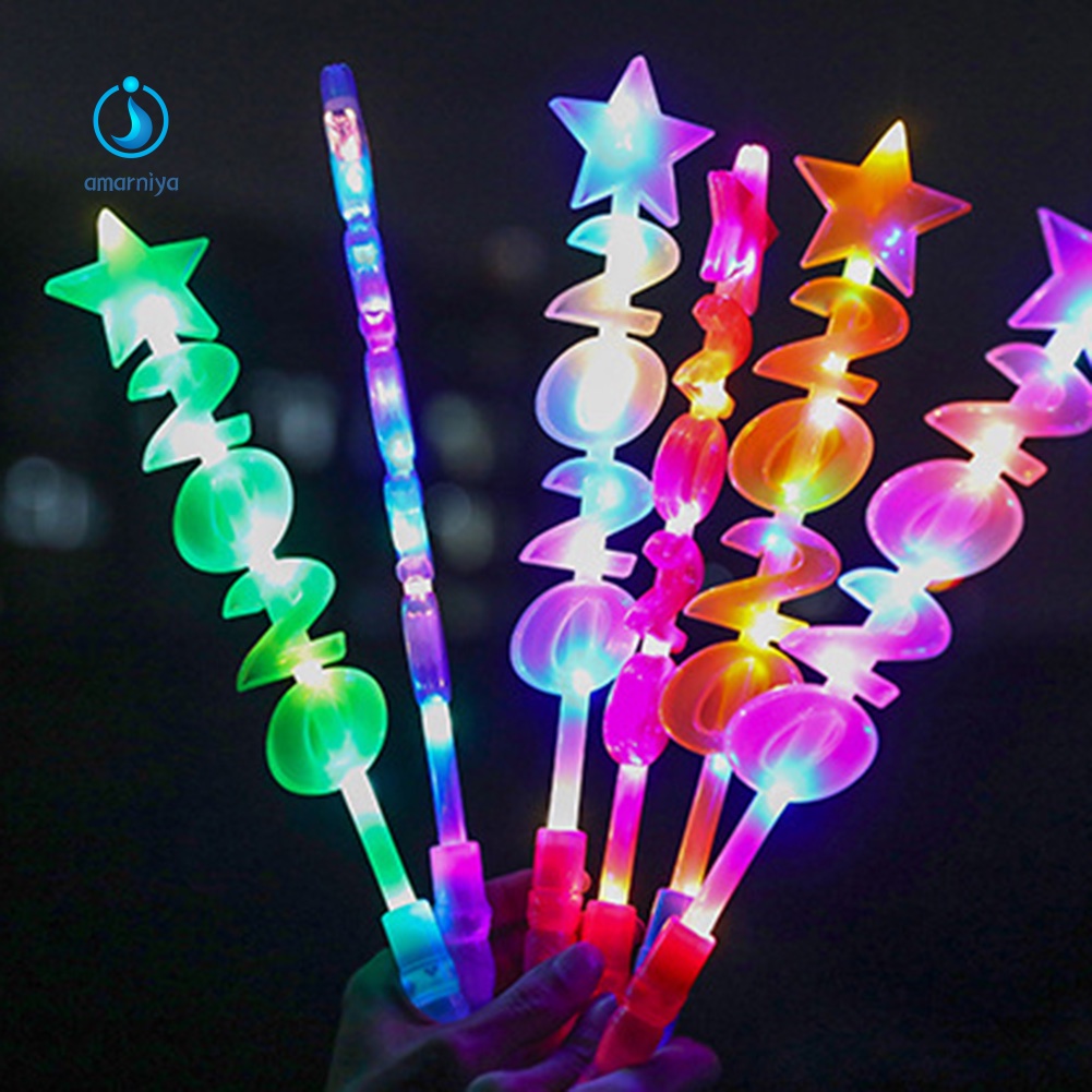 Gậy Phép Thuật Có Đèn LED Phát Sáng Phong Cách 2020 Cho Bé