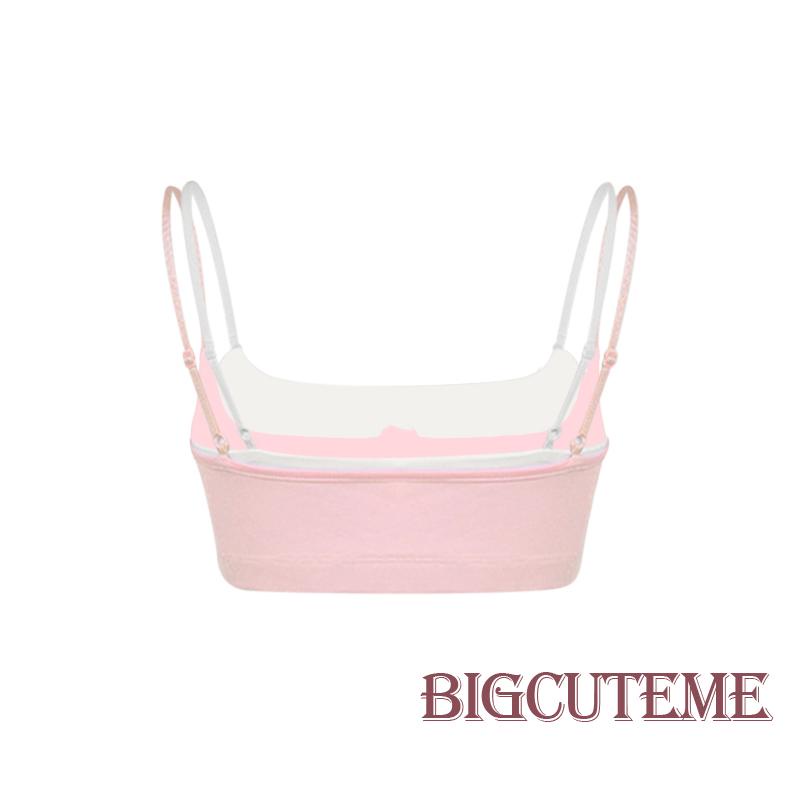 [] - Áo Hai Dây Hở Lưng Ôm Dáng Đính Nơ Thời Trang Mùa Hè Cho Nữ