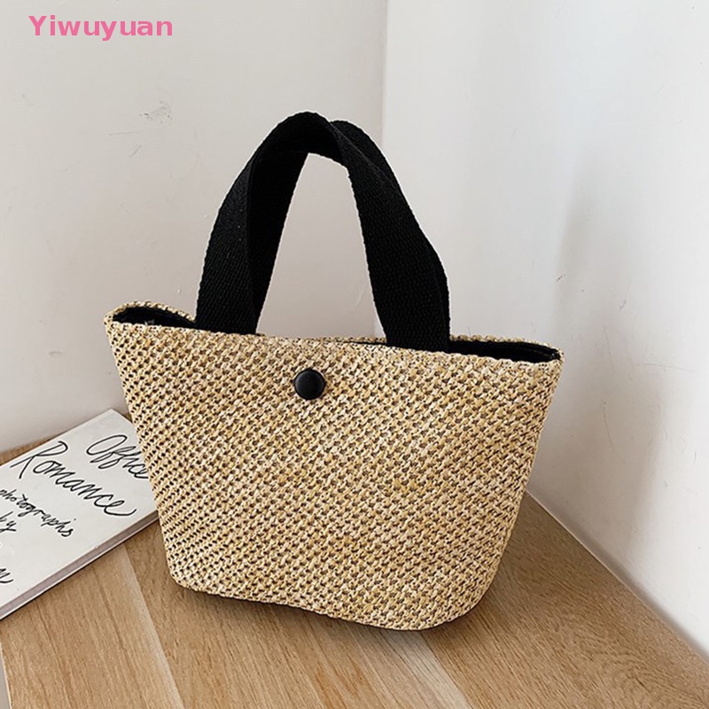 Túi Cói Đeo Vai Sức Chứa Lớn Thời Trang Mùa Hè Mới