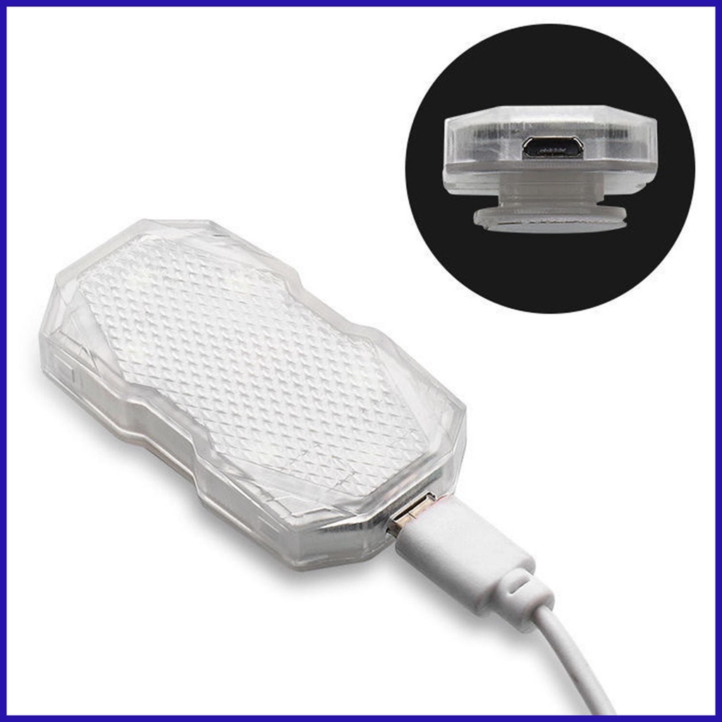 Đèn Led RGB 7 Màu Không Dây Mini Cảm Ứng Ánh Sáng Cho Nội Thất Xe Hơi